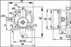 耐腐蝕雙向拉繩開關(guān)HFKLT2-I、HFKLT2-II工廠直營